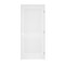 Trimlite 28"x80"x13/8" Primed 2Panel Interior Flat Panel Ovolo Bead 71/4" LH Prehung 2468pri8082LH15714 - alternate 1